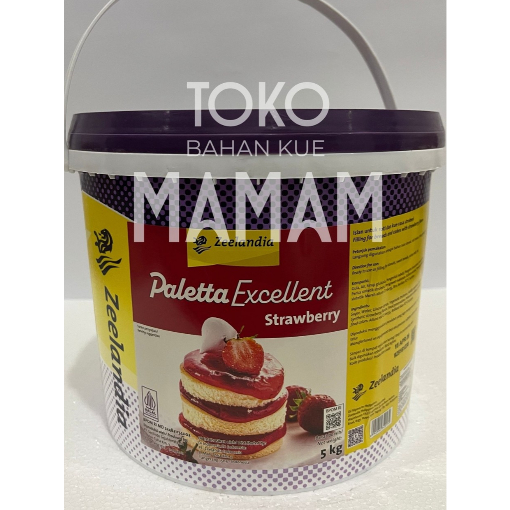 

Paletta Selai Strawberry 250gr – Isian Roti, Donat & Topping Dessert Manis