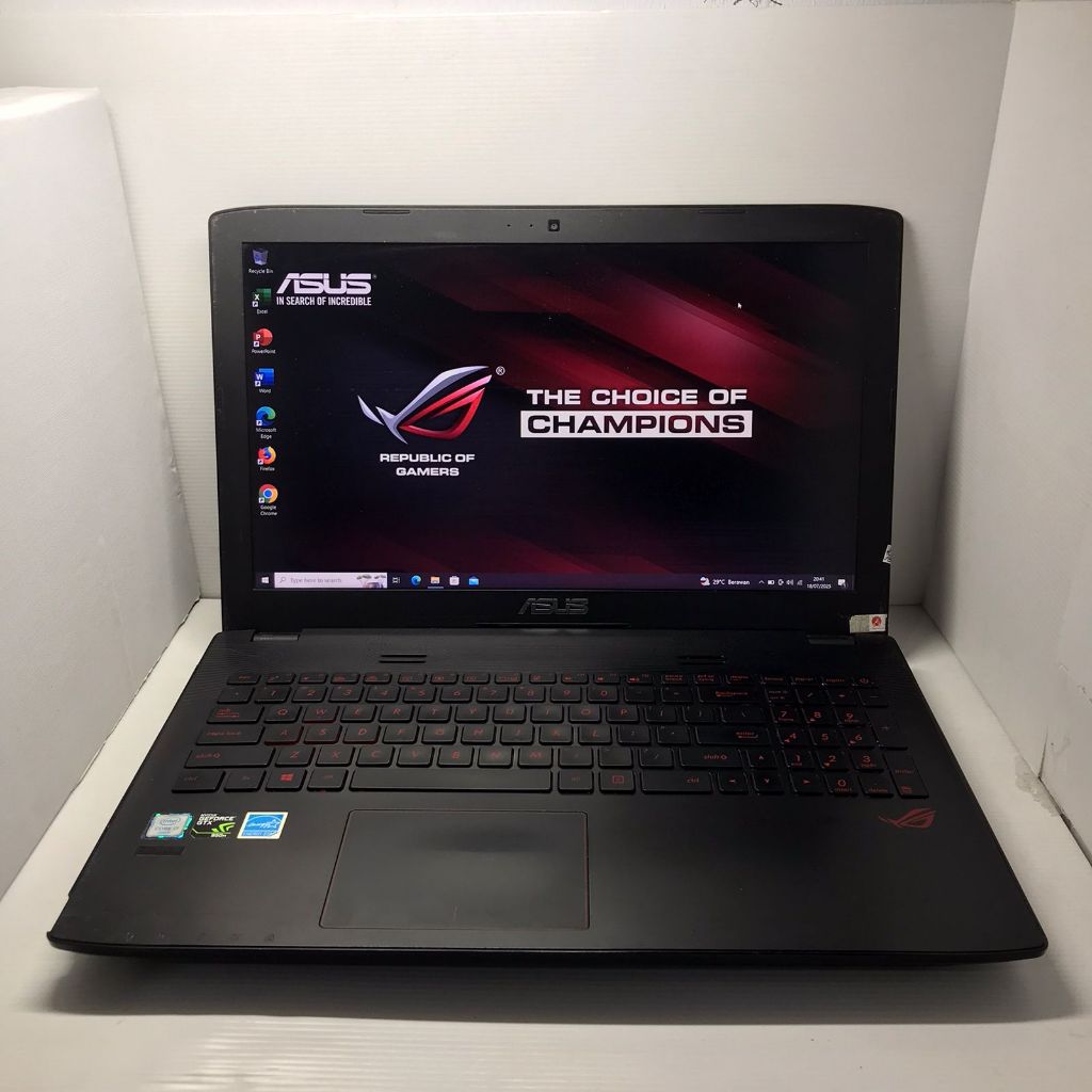 LAPTOP GAMING MURMER ASUS ROG GL552VX I7 NVIDIA GTX 950M 16/512 SSD
