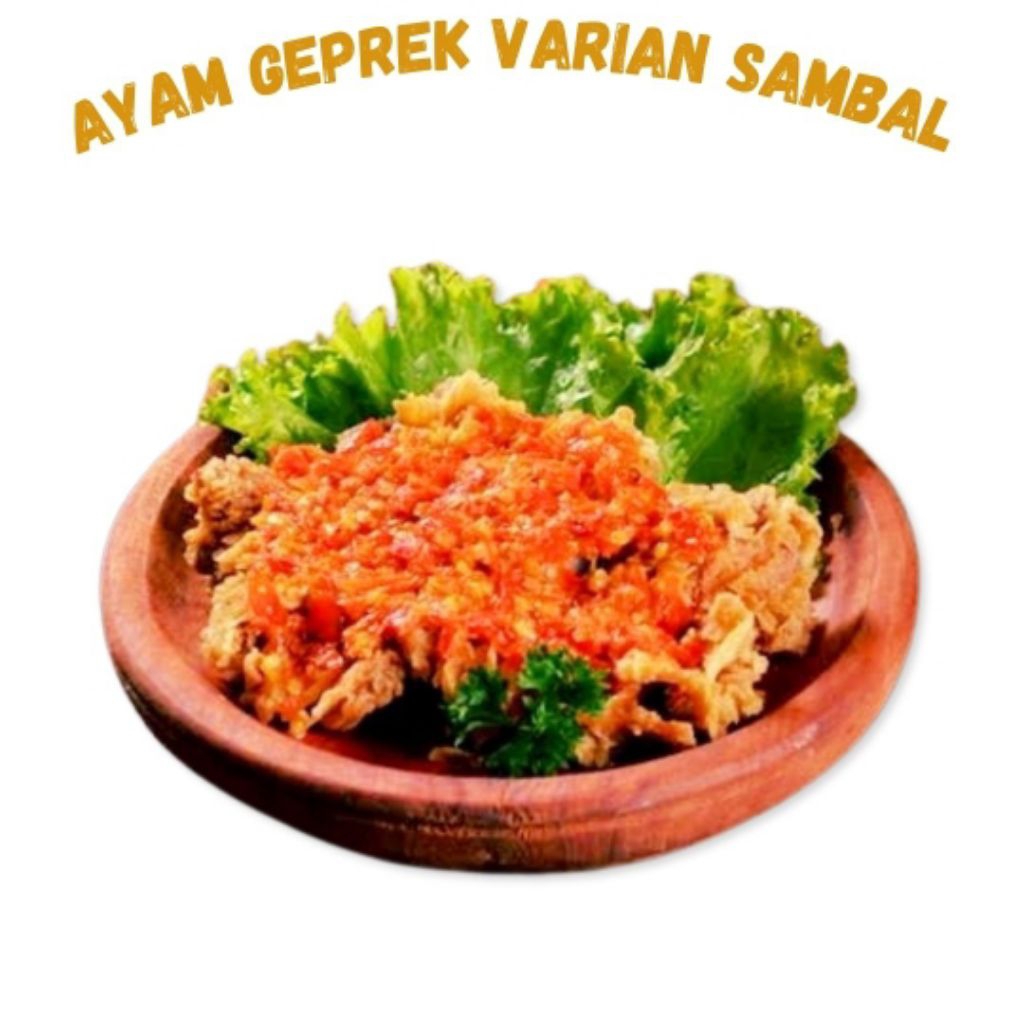 

Ayam Geprek Sambal Original Halal Food By. Mirza