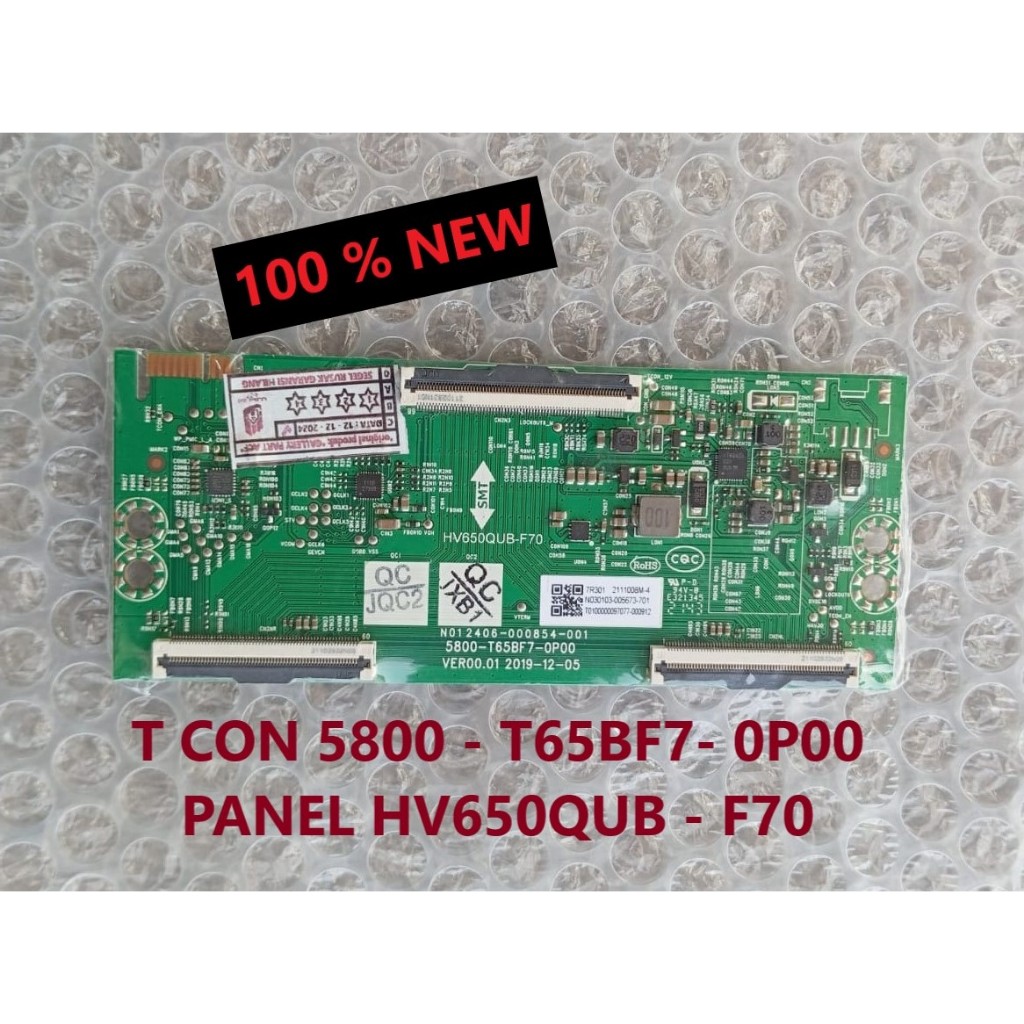 TCON TICON TIKON TECON PANASONIC TH 65HX750K TCON TV PANASONIC 65 inch