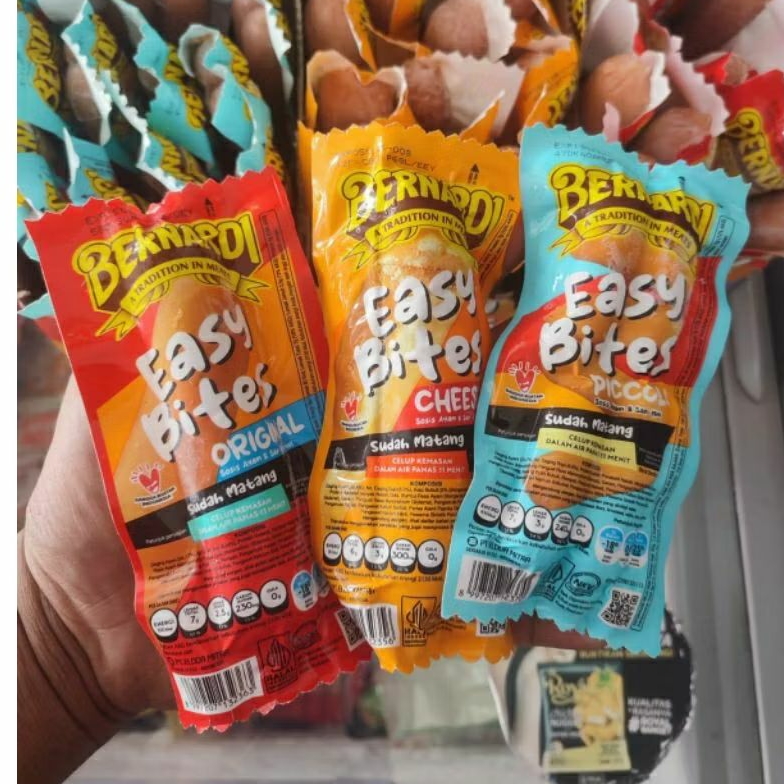 

Bernardi easy bites sosis siap makan