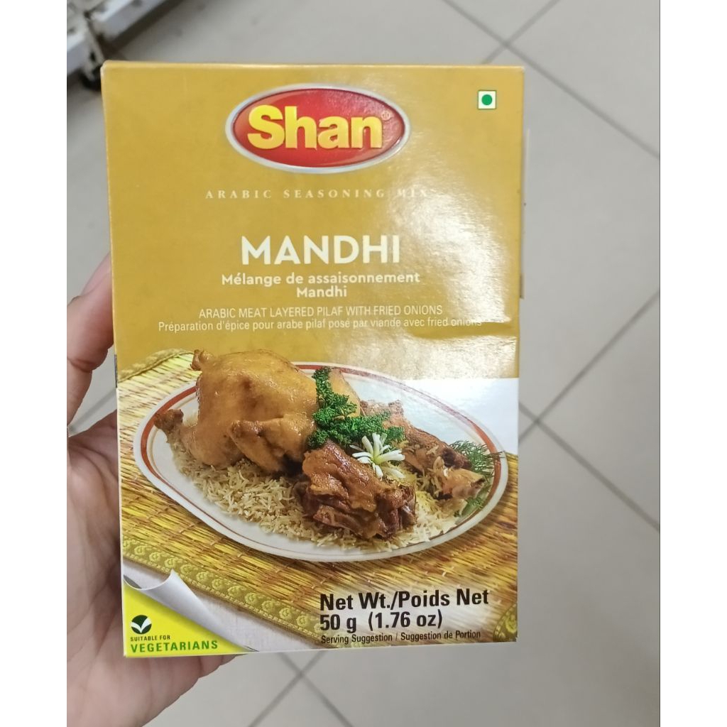 

SHAN seasoning MANDHI 60gr - Bumbu dapur Pakistan Bumbu Khas India