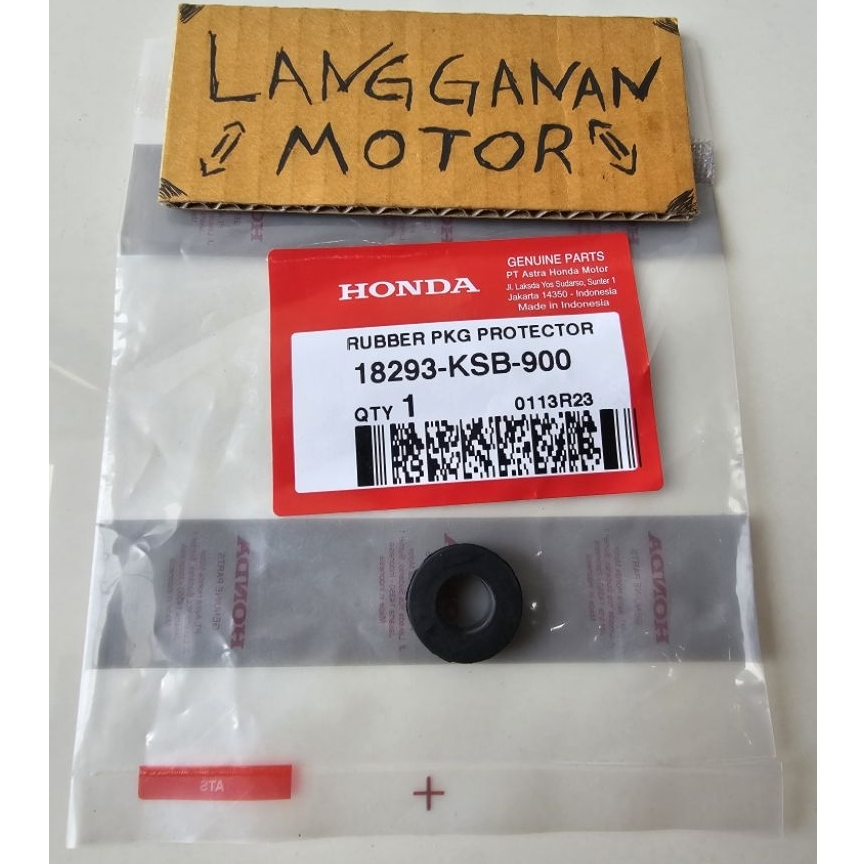 KARET DUDUKAN BAUT COVER TUTUP KNALPOT BEAT VARIO SCOOPY PCX ADV 18293KSB900
