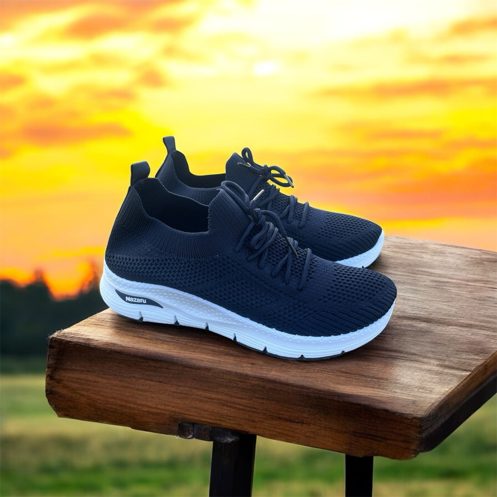 Sepatu Rajut NAZARU Original, olahraga/sepatu senam/