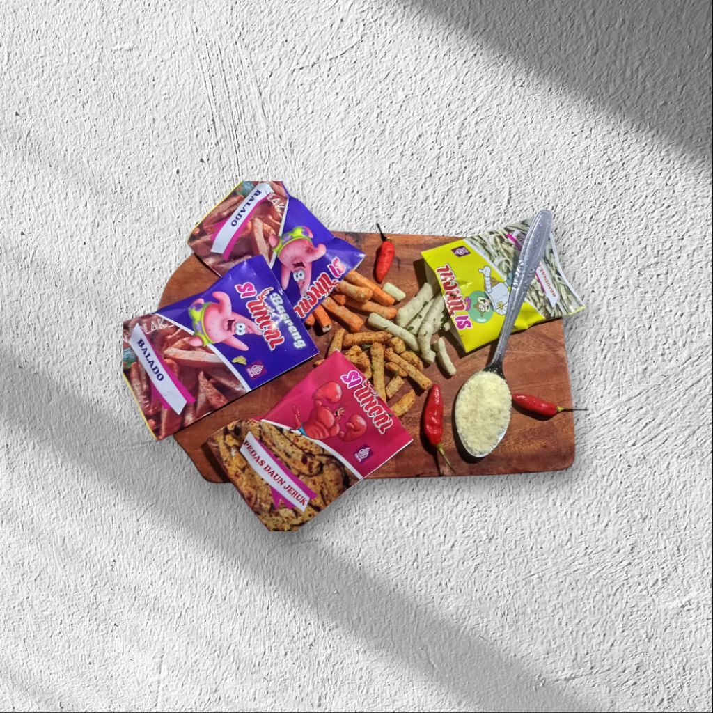 

Basreng Karakter 1pack isi 12 pcs. Enak, Gurih, Renyah dan Pedas