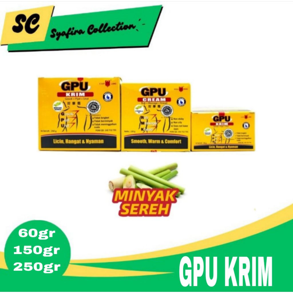Gpu Krim Cap Lang / Gpu Cream