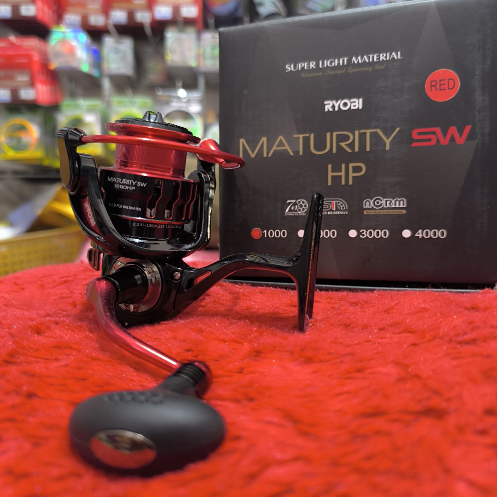 REEL RYOBI MATURITY 1000 2000 3000 TYPE SW RED