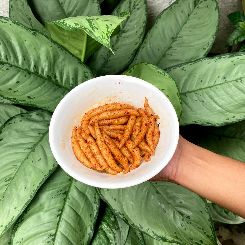 

CICOS KERING (Aci Mencos) Bumbu Balado Asin Pedas Jajanan Jadul | MOOJAJAN.ID