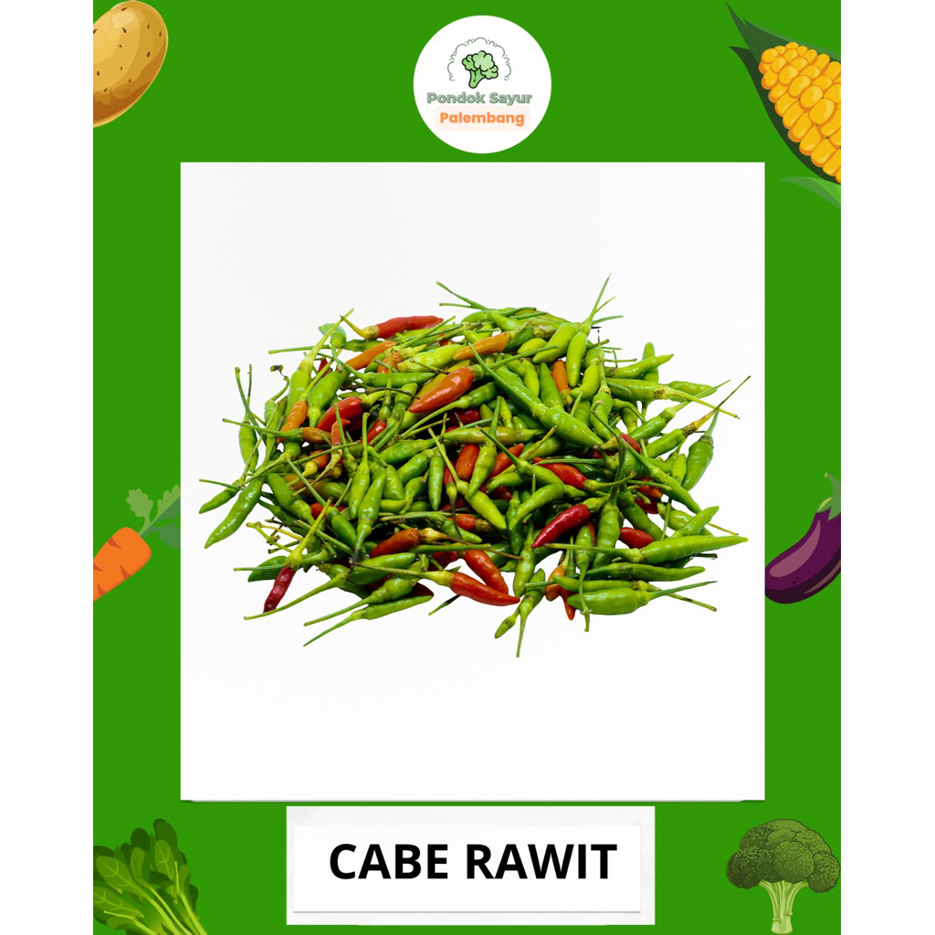 

CABE RAWIT CABE JENGKI PONDOK SAYUR FRESH PALEMBANG