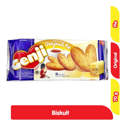 

Monde Biskuit Pie Genji Original 70 g / Biskuit Monde Genji Biskuit Pai Original 70 g