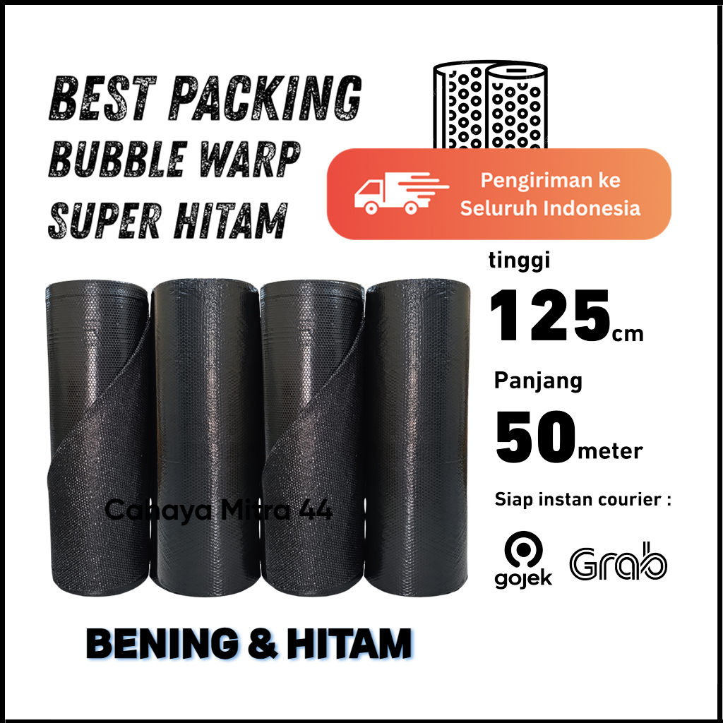 

Bubble Wrap Bening / Bubblewrap Bening 125 cm x 50 meter / Bubble wrap roll Tebal Murah
