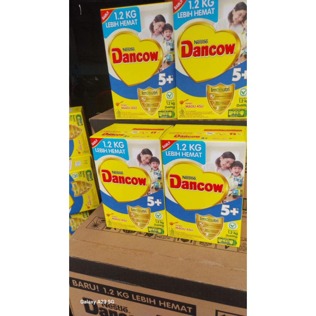 

Dancow 5+ Rasa Madu (2x600g)- 1,2 kg