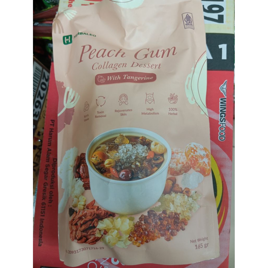 

HERBALEO PEACH GUM COLLAGEN DESSERT 165 GR