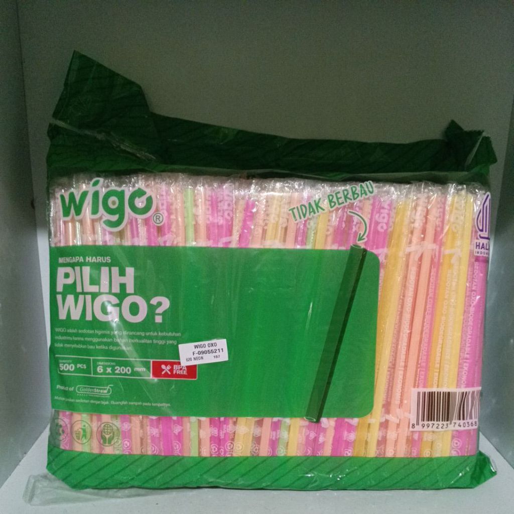 SEDOTAN STERIL WIGO WARNA ISI 500