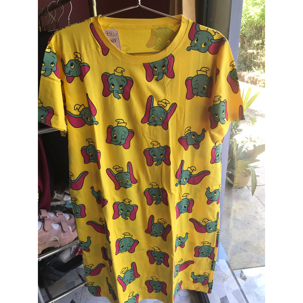 Dress Kaos Dumbo (oreenjy)