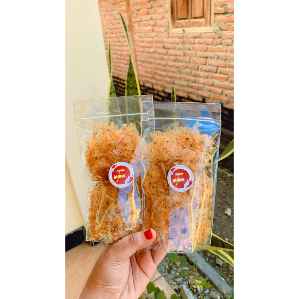 

Keripik Kaca Original dan Pedas Daun Jeruk 50gr