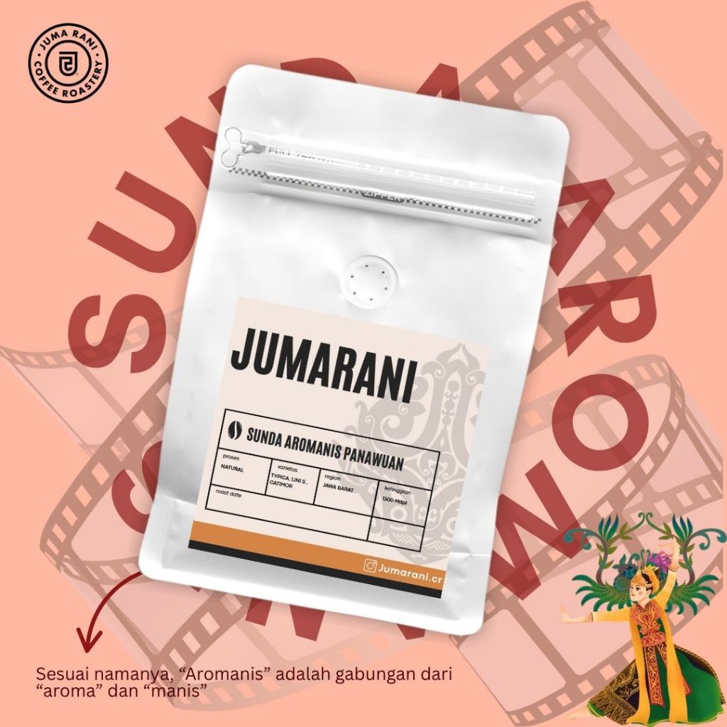 

Kopi Arabika Sunda Aromanis Panawuhan (Natural) 200gr