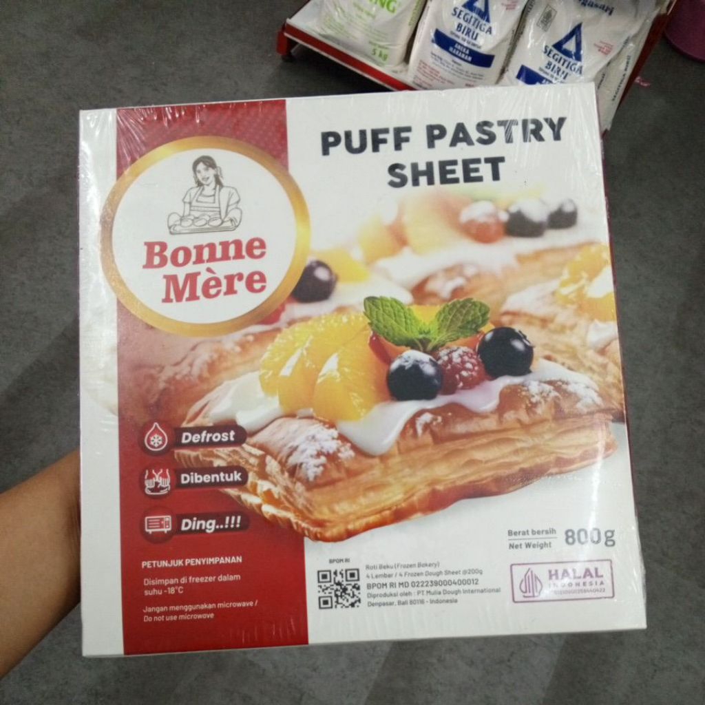 

bonne mere puff pastry 800g/ Bone mere kulit pastry 800g