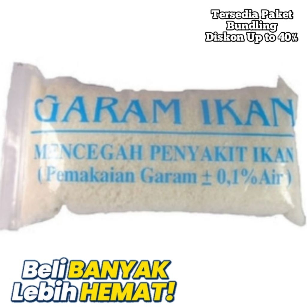 Garam ikan 500g obat ikan