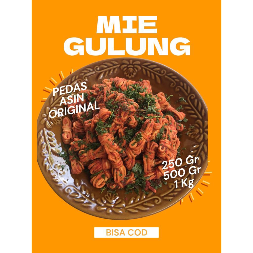 

mie gulung cetar daun jeruk 250gr