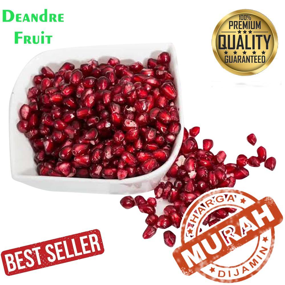 

PROMO MURAH 500gr Biji Buah Delima Merah Import Red Pomegranate