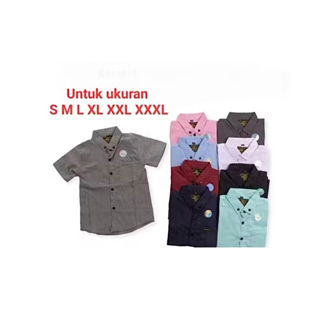 Kemeja pendek anak / kemeja polos pendek anak / kemeja anak / kemeja polos / kemeja anak / hem anak 