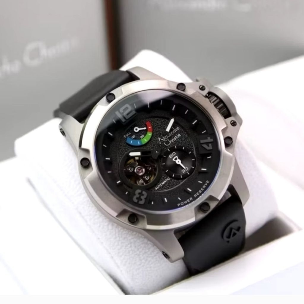 ALEXANDRE CHRISTIE AC 6295 AUTOMATIC TITANIUM LIMITED EDITION ORIGINAL