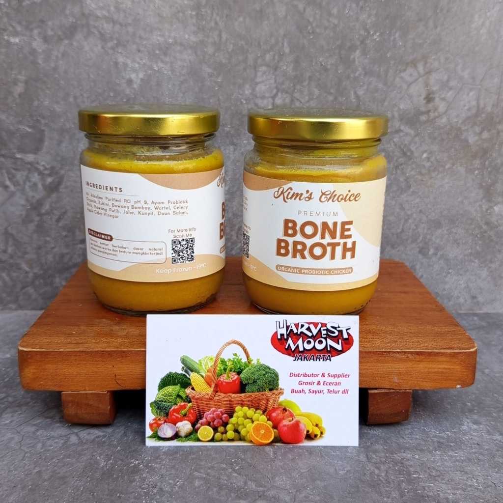 

HarvestMoon Premium Chicken Bone Broth per Botol