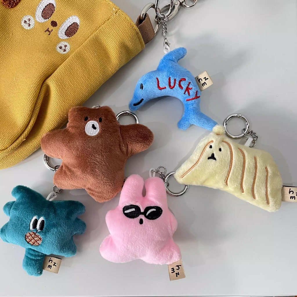 Snuggle Charm Korea Edition Premium - Gantungan Tas / Gantungan Kunci / Bag Charm / Bag Strap / Keyc