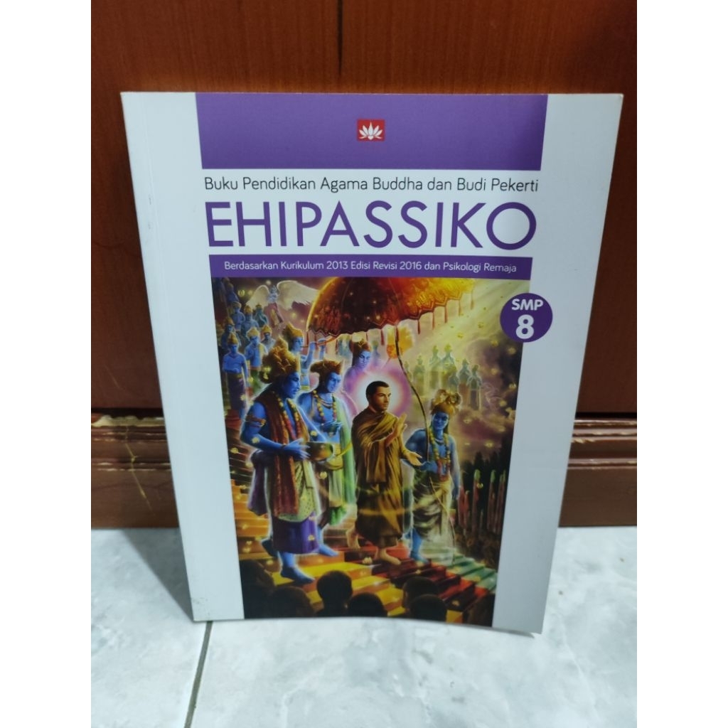 Buku bekas Agama Buddha Ehipassiko kelas 8