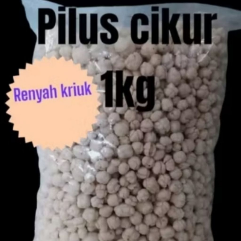

pilus Kencur / tiktak cikur 1kg toping seblak, baso , cemilan tradisional
