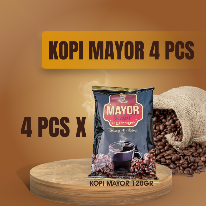 

PAKET HEMAT 4PCS KOPI MAYOR 120GR