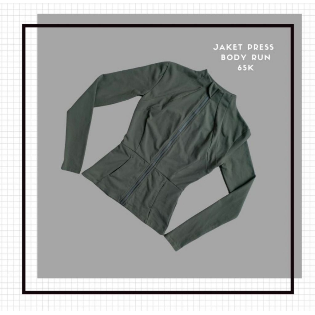 jaket wanita jaket running