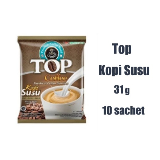 

TOP Kopi Susu 10 sachet
