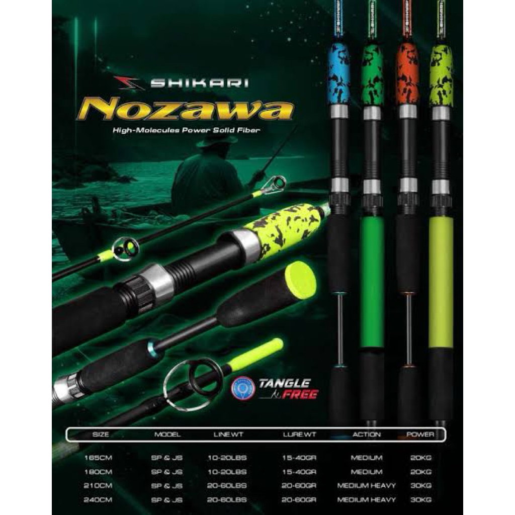 joran SHIKARI NOZAWA fiber power solid