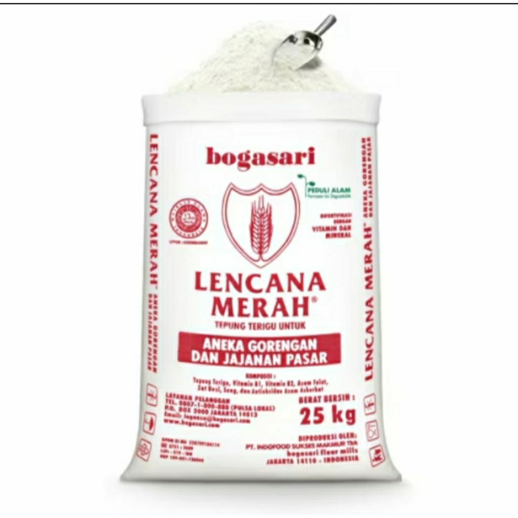 

TEPUNG LENCANA MERAH 25kg HANYA UNTUK PENGIRIMAN INSTAN