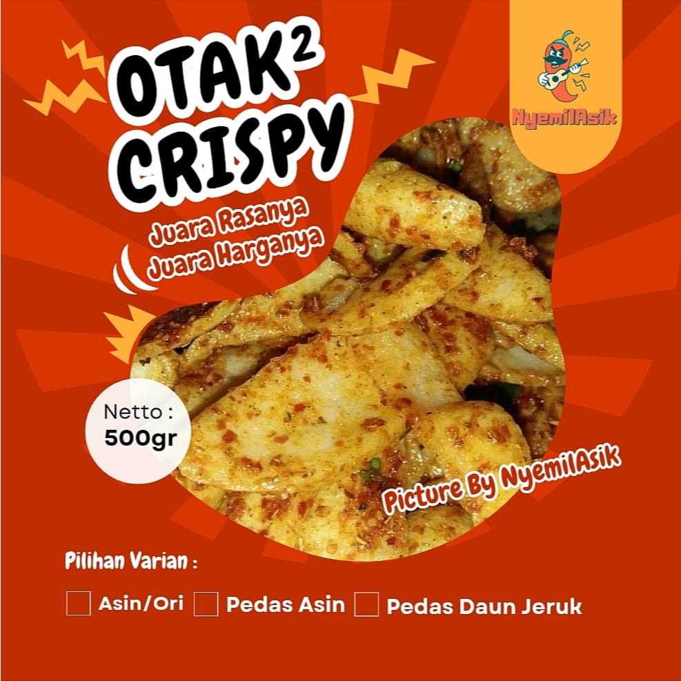

Otak-Otak Crispy Pedas Daun Jeruk Original 1/2 KG (BISA COD)
