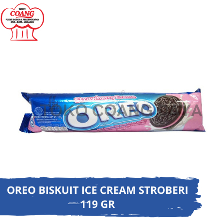

Oreo ice cream stroberi 119,6 gr