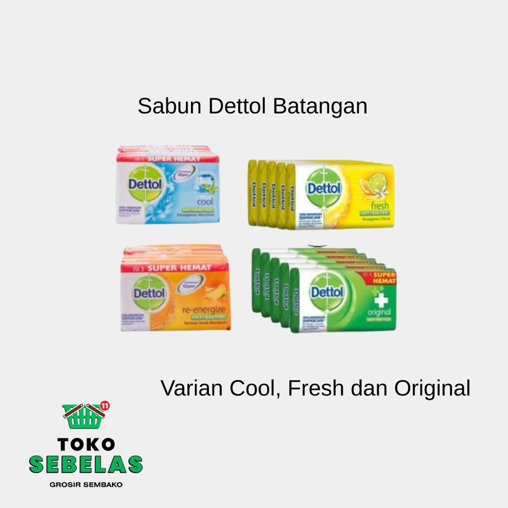 Sabun Dettol Batang 100gr