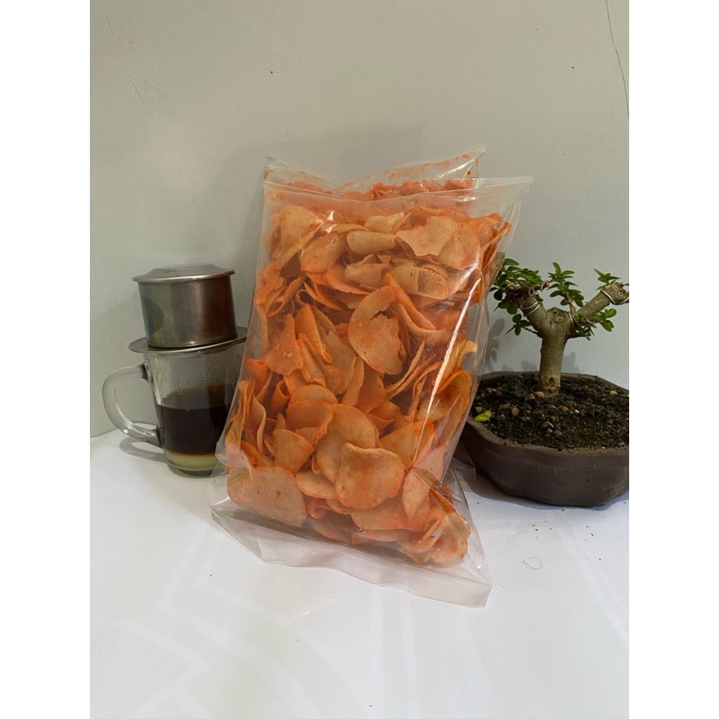 

cimoring rasa balado yang melimpah 250 gram / cimol kering balado 250gram
