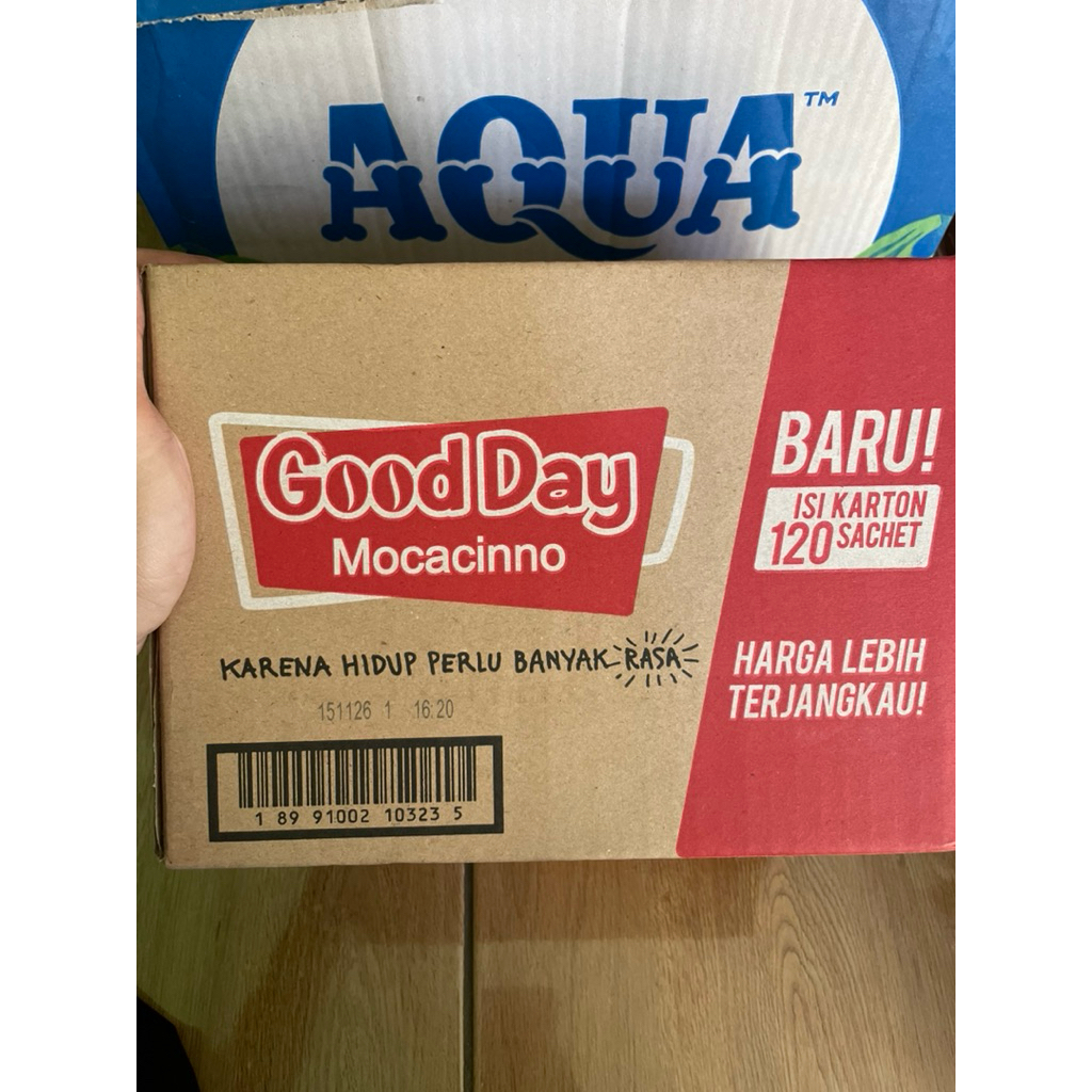 

Kopi Good Day Mocacinno - 1 Dus isi 12 Rtg x 10 bks x 20 g
