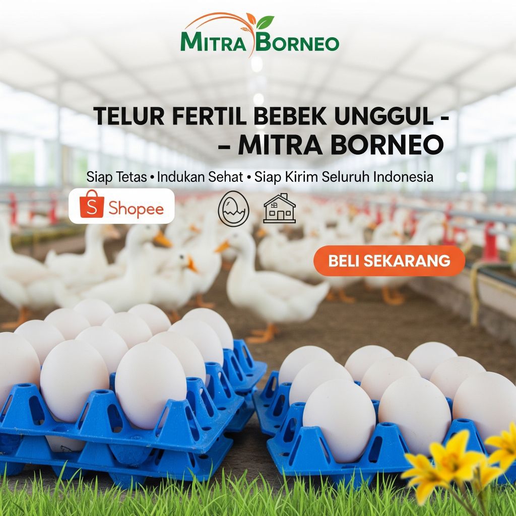 

telur bebek pedaging Peking Jumbo