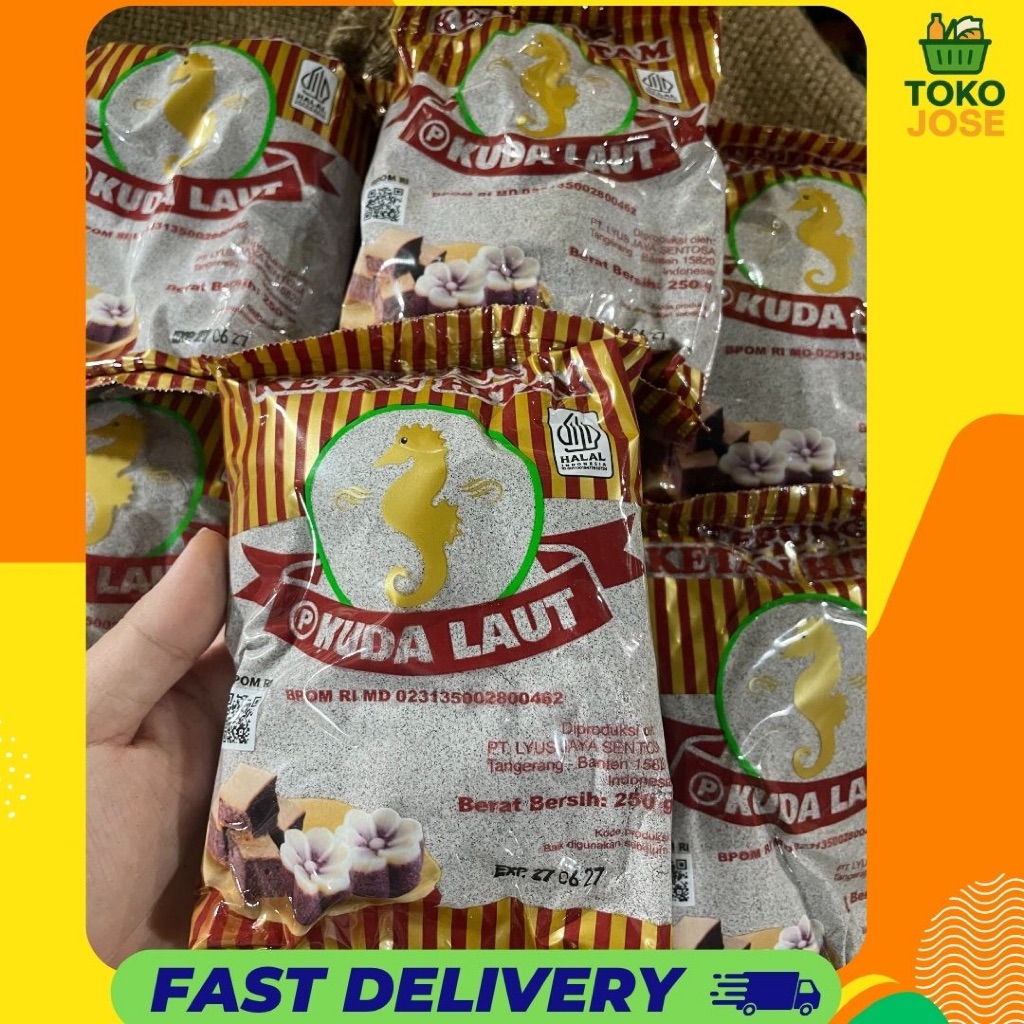 

Tepung Ketan Hitam Kuda Laut 250gr (1 Pcs)