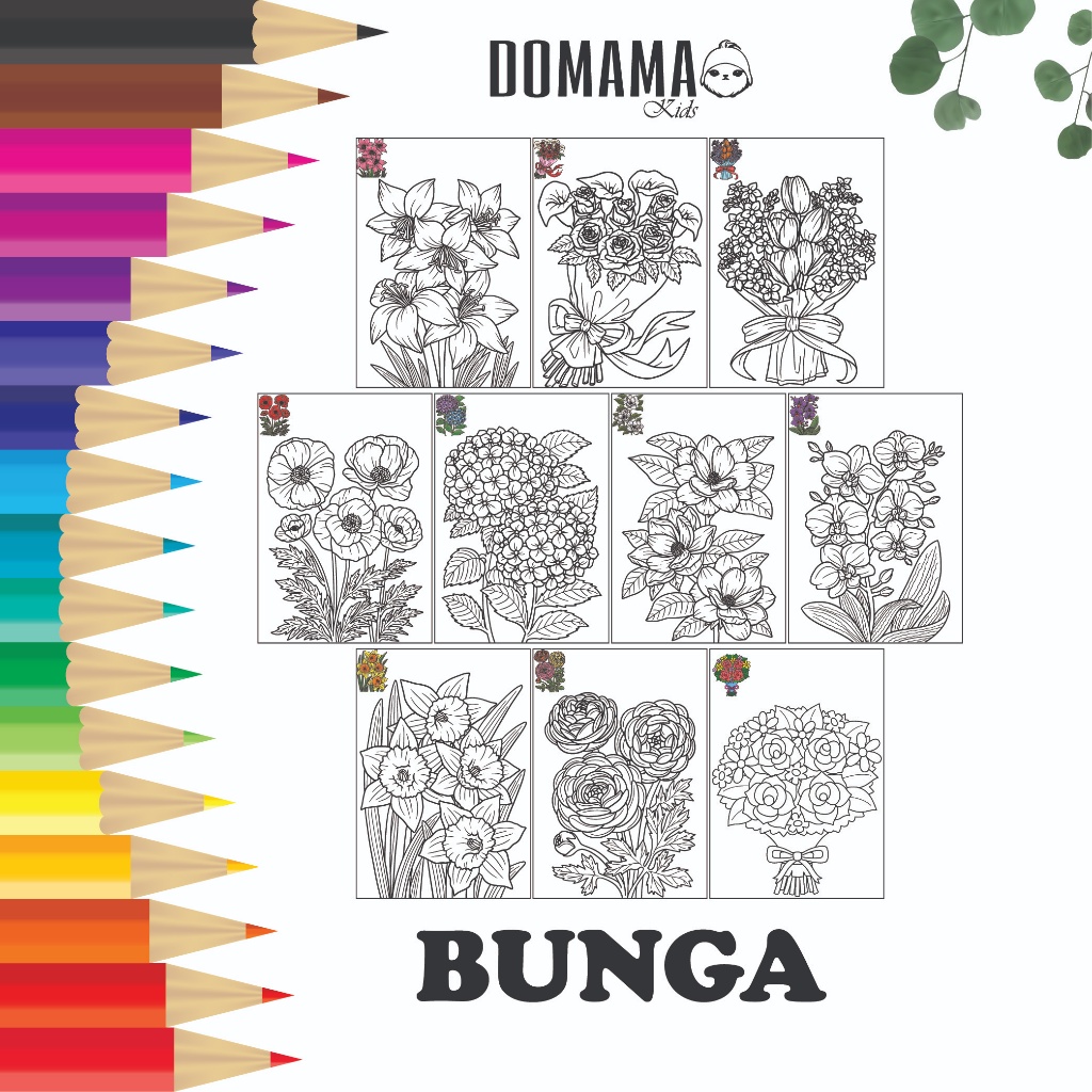 

Gambar Bunga : Gambar Mewarnai untuk Anak TK dan PAUD