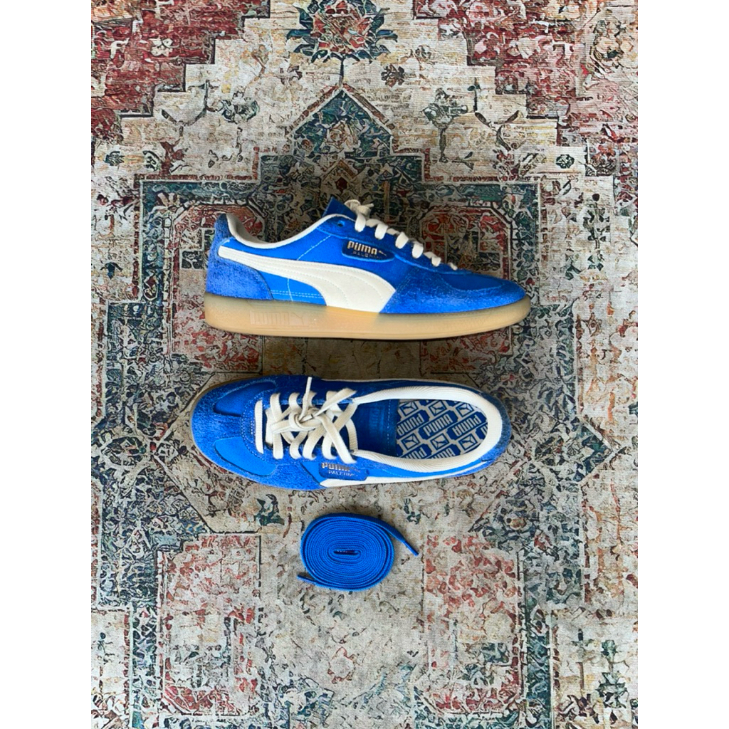 puma palermo blue white second original