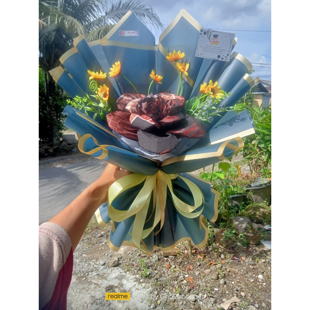 buket hijab Azahra motif