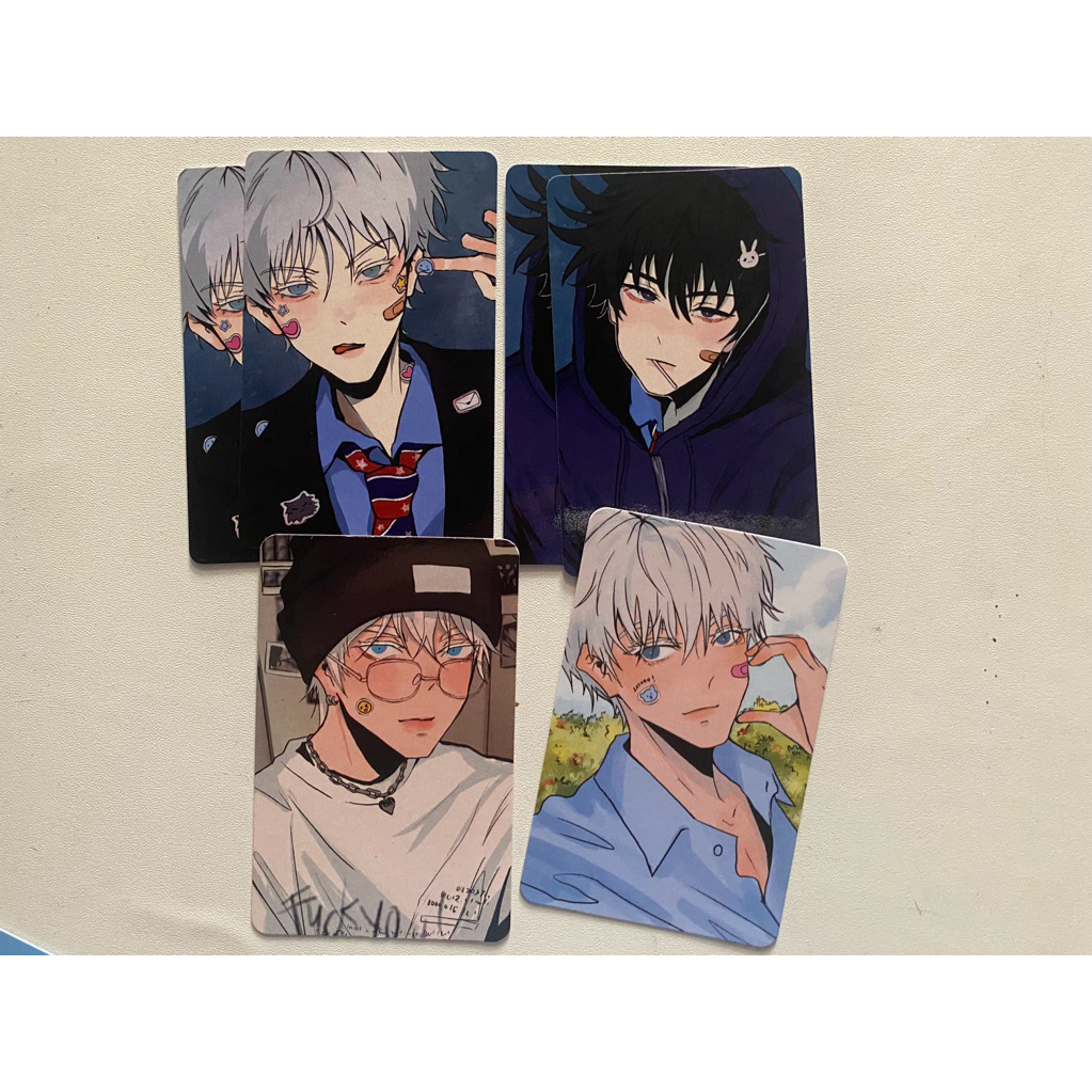 gojo megumi jjk jujutsu kaisen photoacard pc 6baji