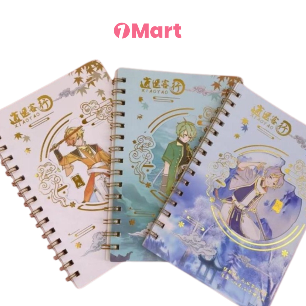 

1MART Buku Catatan Spiral Karakter Anime