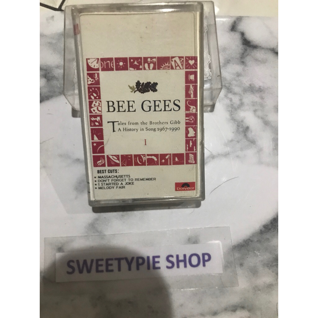 [Original] Kaset pita Jadul Bee Gees (Preloved/Bekas)