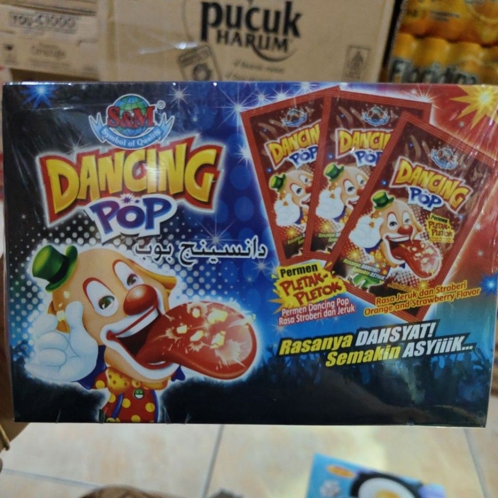 

DANCING POP PERMEN PLETAK PLETOK ISI 40PCS